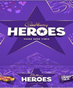Cadbury Heroes Tin, Filled with Your Festive Chocolate Favourites, Perfect for Sharing, 700 g (Pack of 1)