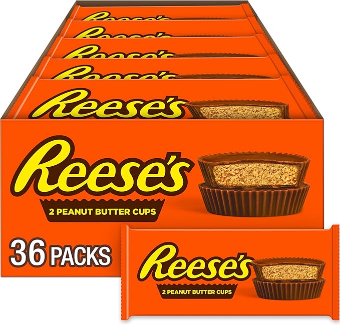 Reeses Peanut Butter Cups 36 Pack, 36 x 42g